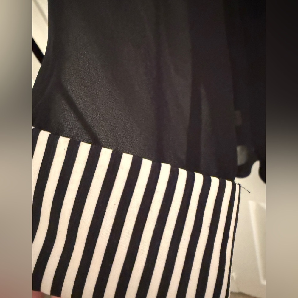 Double Zero Sheer Jacket Style Top - Picture 3 of 5